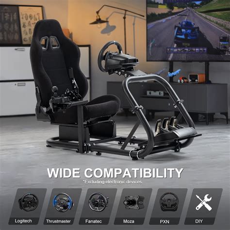 Marada Racing Simulator Cockpit Stand with Game Seat India | Ubuy