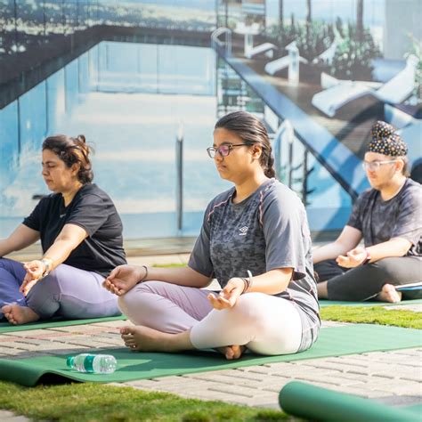 Immerse Yourself In Mindful Yoga Session By Cornerstone Group