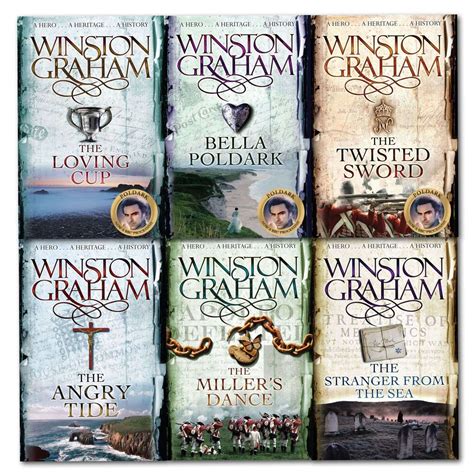 Winston Graham Poldark Series - 6 Book Paperback Collection – Lowplex Books