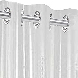 Kuber Industries PVC .30 MM Shower Curtain | Waterproof PVC & Coin ...