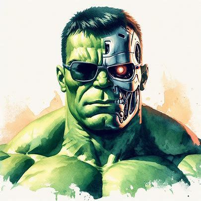 Red Hulk vs Terminator 的图像结果