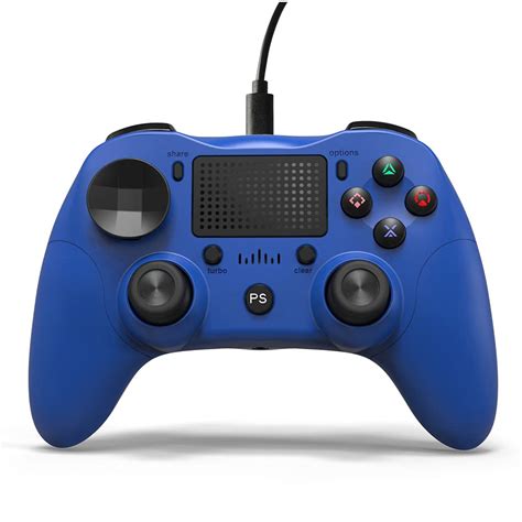 USB Wired Gamepad Game Controller Ergonomic Game Handle with Touchpad ...