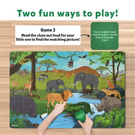 Animal Puzzle Games For Kids (3-7 Years Old) | Skillmatics