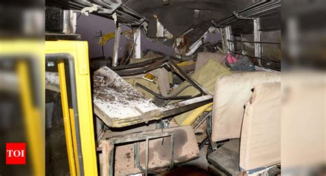 Dps Indore Bus Accident: Bereaved parents demand strict action against ...