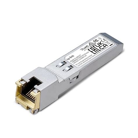 TP-Link TL-SM331T | 1000Base-T RJ45 SFP Module | 1.25G Copper SFP ...