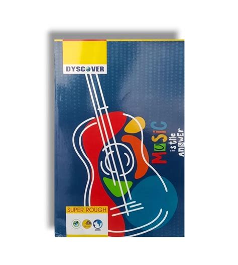 Dyscover Rough Single Line Notebook 284 Pages (A4 Size)