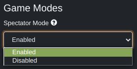 Image result for Enable Spectator Mode Java