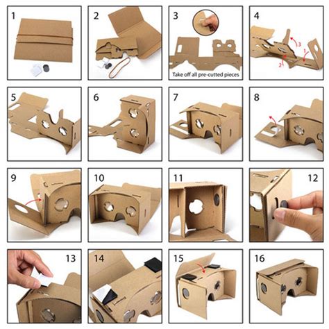 Как сделать vr очки из картона своими руками