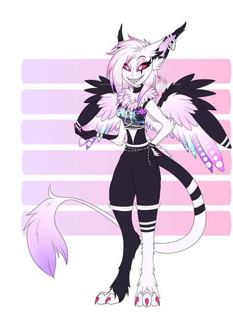 Hazbin Hotel OC - Keona [WIP] by EchoGhost10100 on DeviantArt