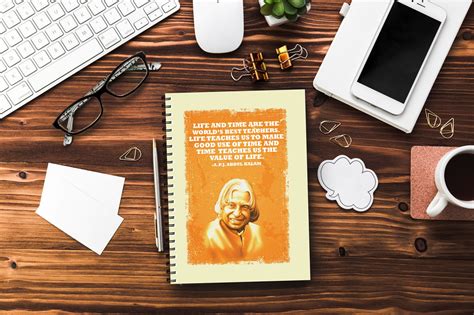 Abdul Kalam Quote Printed Notebook – Good Hope