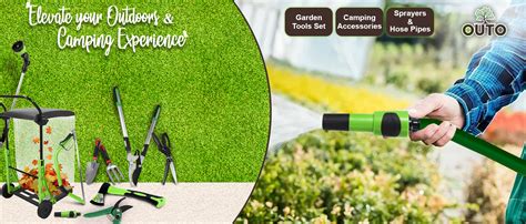 OUTO 6 Pcs Garden Tools Set (Hand Fork, Trowel, 3 Tooth Rake Cultivator ...