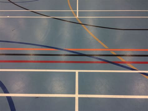 Gym Floor Tape Markings