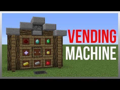 Image result for Simple Redstone Vending Machine Minecraft Bedrock Tutorial