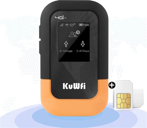 Amazon.com: Mobile Hotspot Device Portable WiFi Hotspot for Travel ...