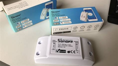 SONOFF® 4CH Pro R2 10A 2200W 2,4 GHz 433 MHz HF-Inching / Self-Locking ...