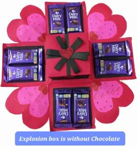 KANSAL Explosion Box (without Chocolates) for Valentines day / Birthday ...