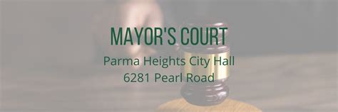 Mayor's Court | City of Parma Heights