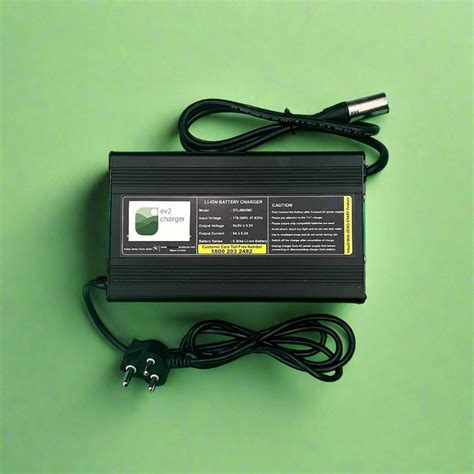 Ampere 54.6V 6A Lithium Battery Charger - Reo, Reo Plus – ev2 Charger