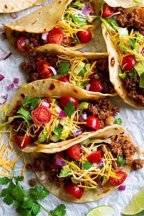 Authentic Taco Recipe Ground Beef