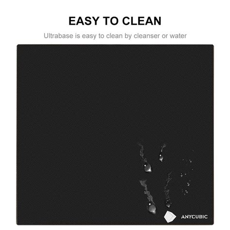 ANYCUBIC Ultrabase 3D Printer Platforms, Heated Bed with Microporous ...