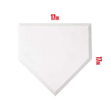 Snapklik.com : Franklin Sports Home Plate - Baseball + Softball Rubber ...