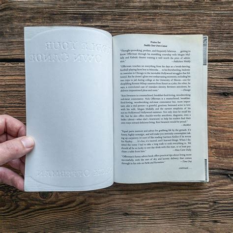 Paddle Your Own Canoe by Nick Offerman (Paperback) | Heritage Outfitters