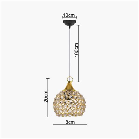 Buy HOMESAKE Crystal Ceiling Lamp from Homesake at just INR 1500.0