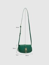 Buy Dark Green Caroline Crossbody Bag Online- Miraggio