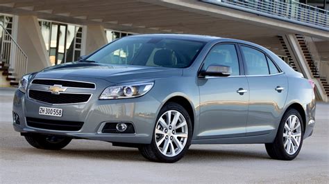 Download 2013 Silver Chevy Malibu Wallpaper | Wallpapers.com