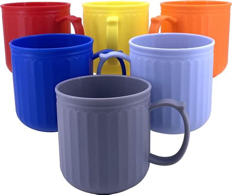 Amazon.com | zoeynex Reusable Plastic Cups (12 oz) - Set of 4 ...