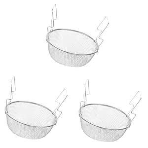 CALANDIS™ 3x Stainless Fine Mesh Strainer Kitchen Colander Sieve Sifter ...
