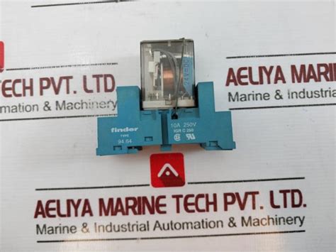 Finder 94.64 Relay Socket With Screw Terminal For Din Rail 24V – Aeliya ...