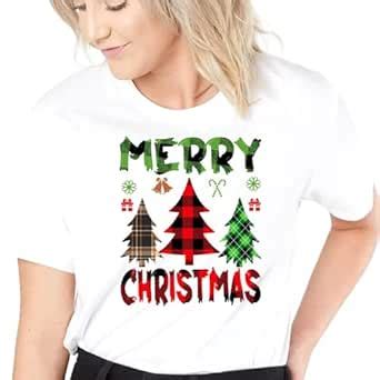 Buy RON Brando Merry Christmas Xmas Tree Print Design White Color Round ...