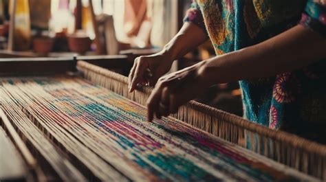 Traditional Weaving Process Image 的图像结果