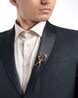 Buy Cosa Nostraa The Titan Brooch | Antique Gold Color Men | AJIO LUXE
