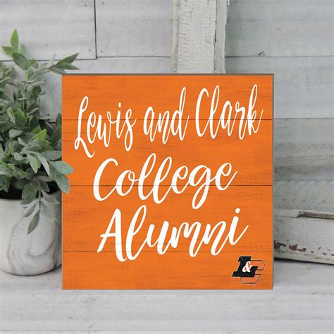 Lids Lewis & Clark College Pioneers 10" x 40" Logo Sign | Hamilton Place