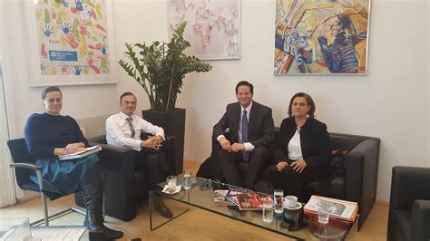 Gespräch in der Austrian Development Agency - Kosovo friends