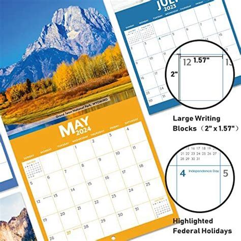 2023-2024 Calendário de Parede - Calendário de | Ubuy India