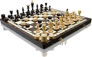 Buy Master of Trading Huge 50cm / 20In Largest Wooden Chess Set and ...