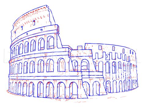 Drawing The Colosseum