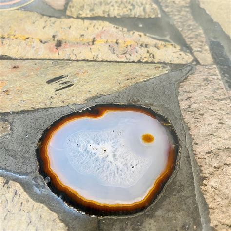 Brutalist Stone Brass Agate Art Coffee Table Design Studio Stam ...