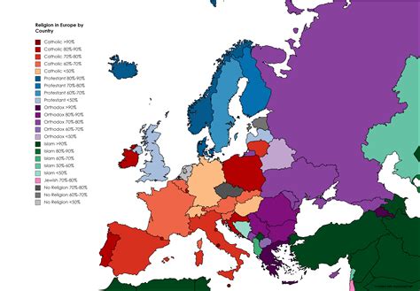 Protestant Christianity Map