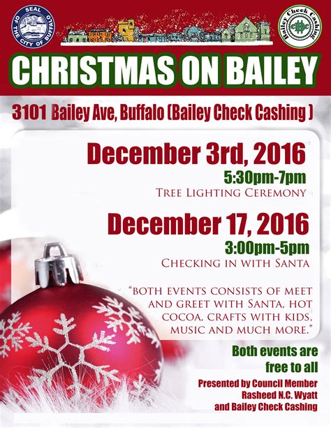 Christmas on Bailey Avenue – University District Community Development ...