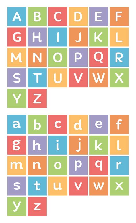 10 best free printable letter tiles – Artofit
