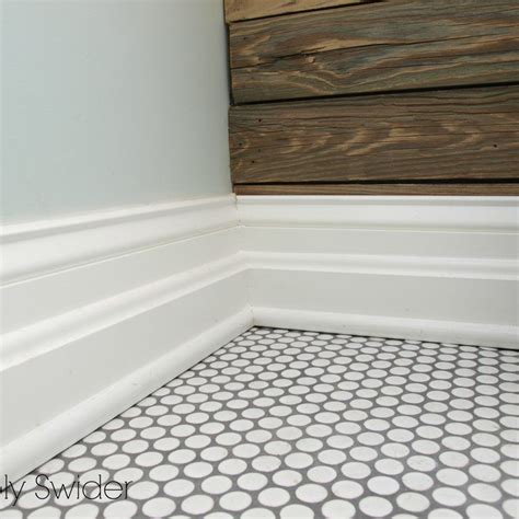 White Penny Tile Bathroom Floor – Flooring Tips