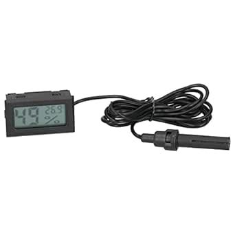 Walfront Mini Digital Thermometer Hygrometer, Indoor Temperature and ...