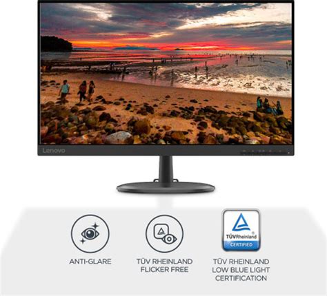Lenovo 60.45 cm (24 inch) Full HD VA Panel 3-Side Near Edgeless with ...