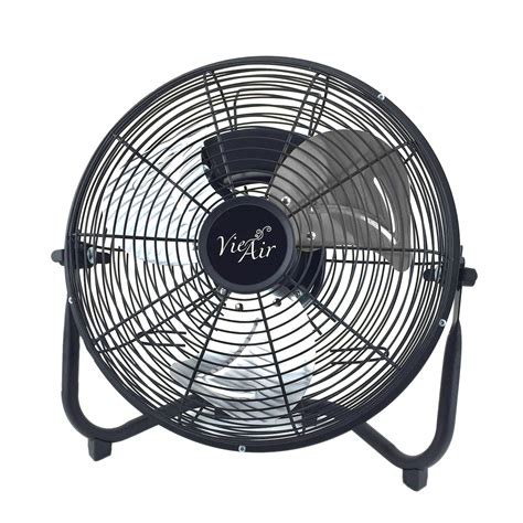 VieAir 12" High Velocity All Metal Tilting 3 Speed Floor Fan - Walmart.com