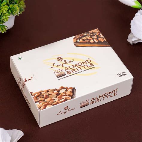 Send Loyka Almond Brittle Chocolate Gift Pack Online | Rakhibazaar.com