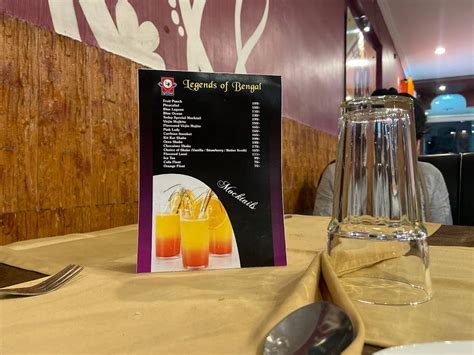 Menu at LEGENDS OF BENGAL, Asansol, 15/2